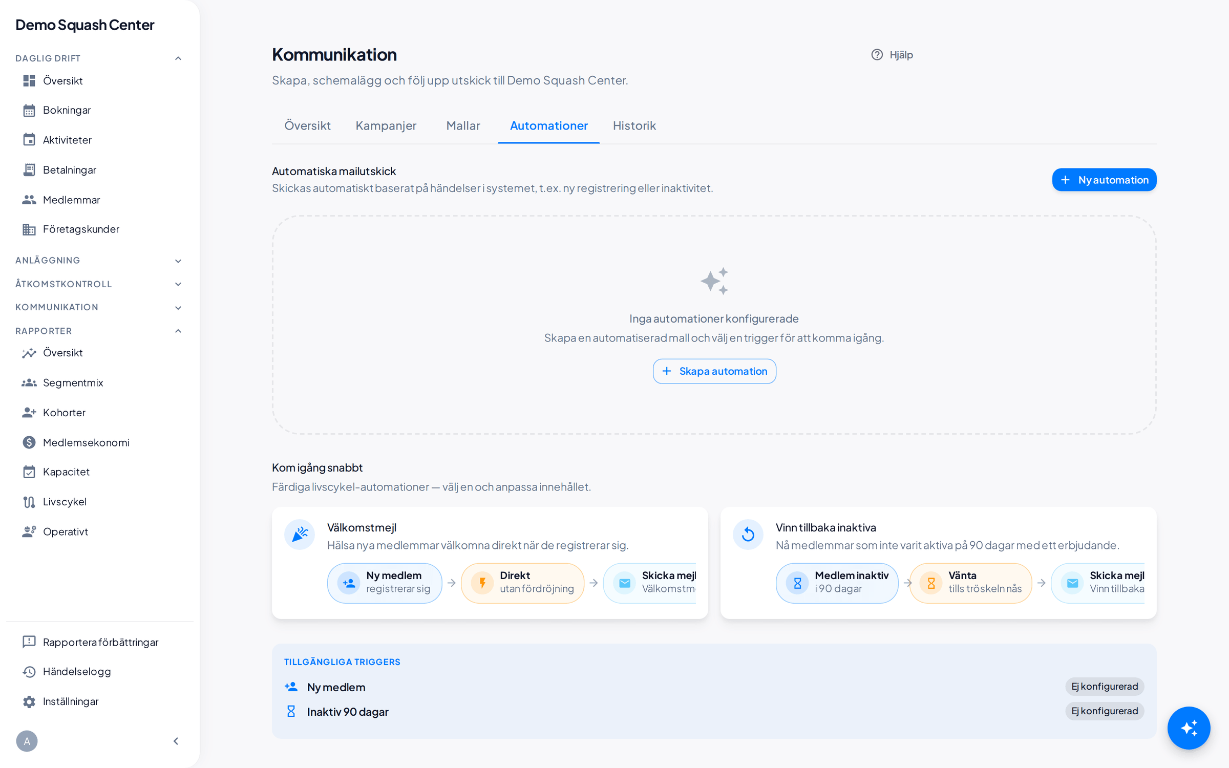 Automatiska livscykelutskick och påminnelser i GlennBook