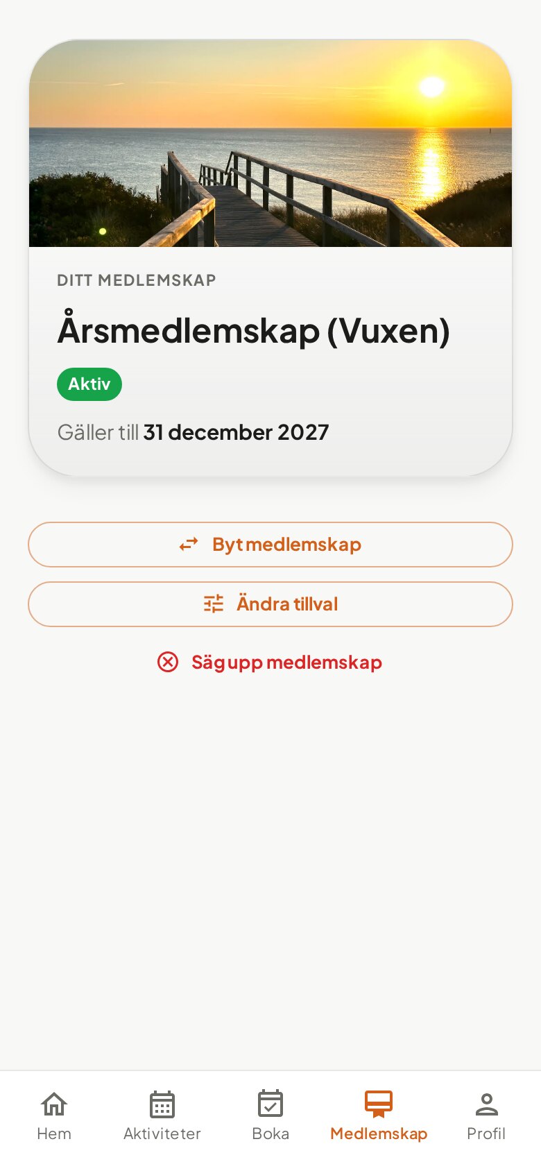 Medlemskapet med bild
